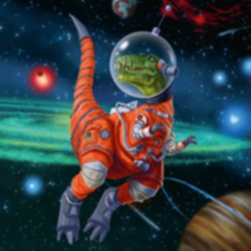 3 Puzzles - Dinosaurs in Space