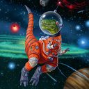 3 Puzzles - Dinosaurs in Space