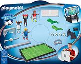 Playmobil® Sports & Action Take Along Soccer Arena components