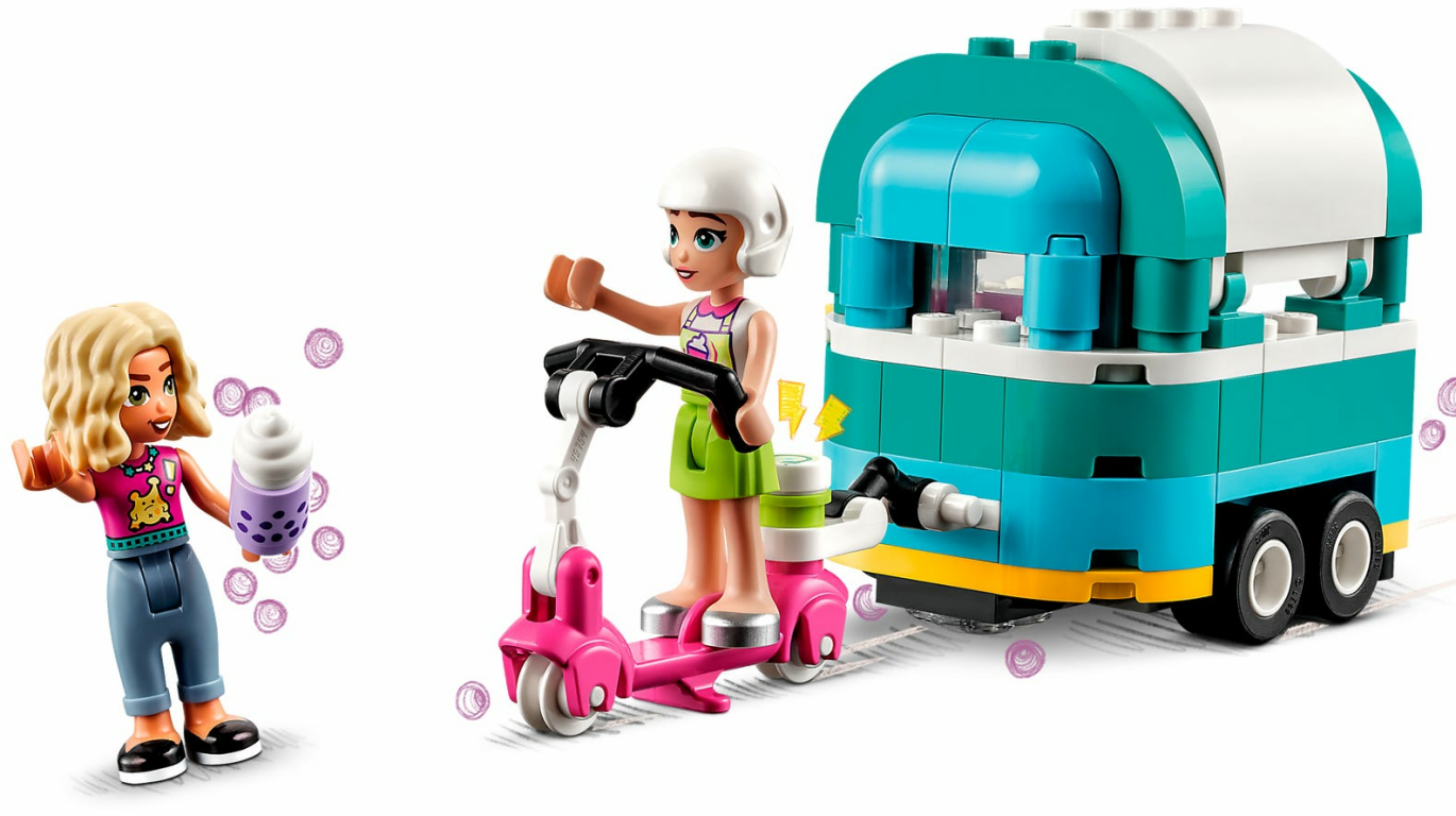 LEGO® Friends Puesto Móvil de Té de Burbujas partes