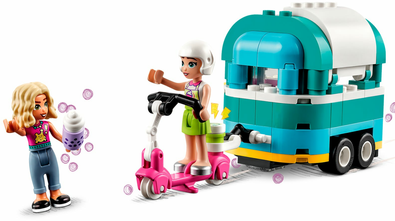 LEGO® Friends Bubble-Tea-Mobil komponenten