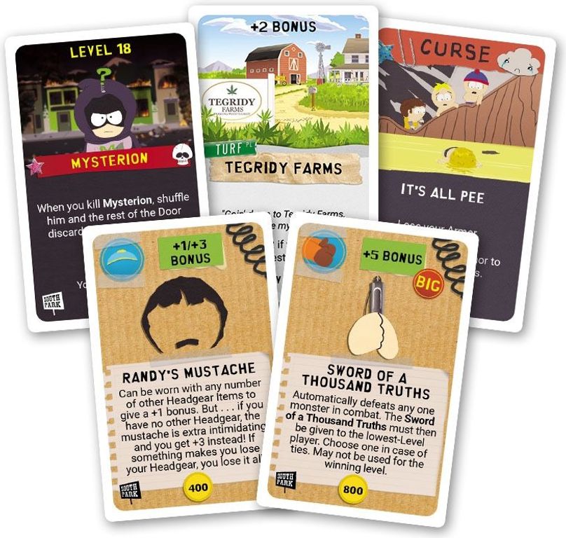 Munchkin: South Park cartes