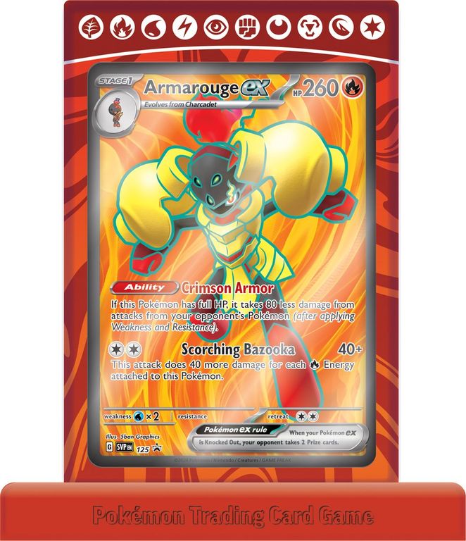 Pokémon TCG: Armarouge ex Premium Collection carta