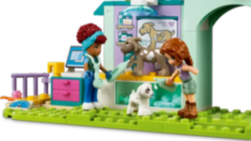 LEGO® Friends La clinica veterinaria degli animali della fattoria gameplay