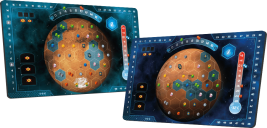 Terraforming Mars: Dice Game game board