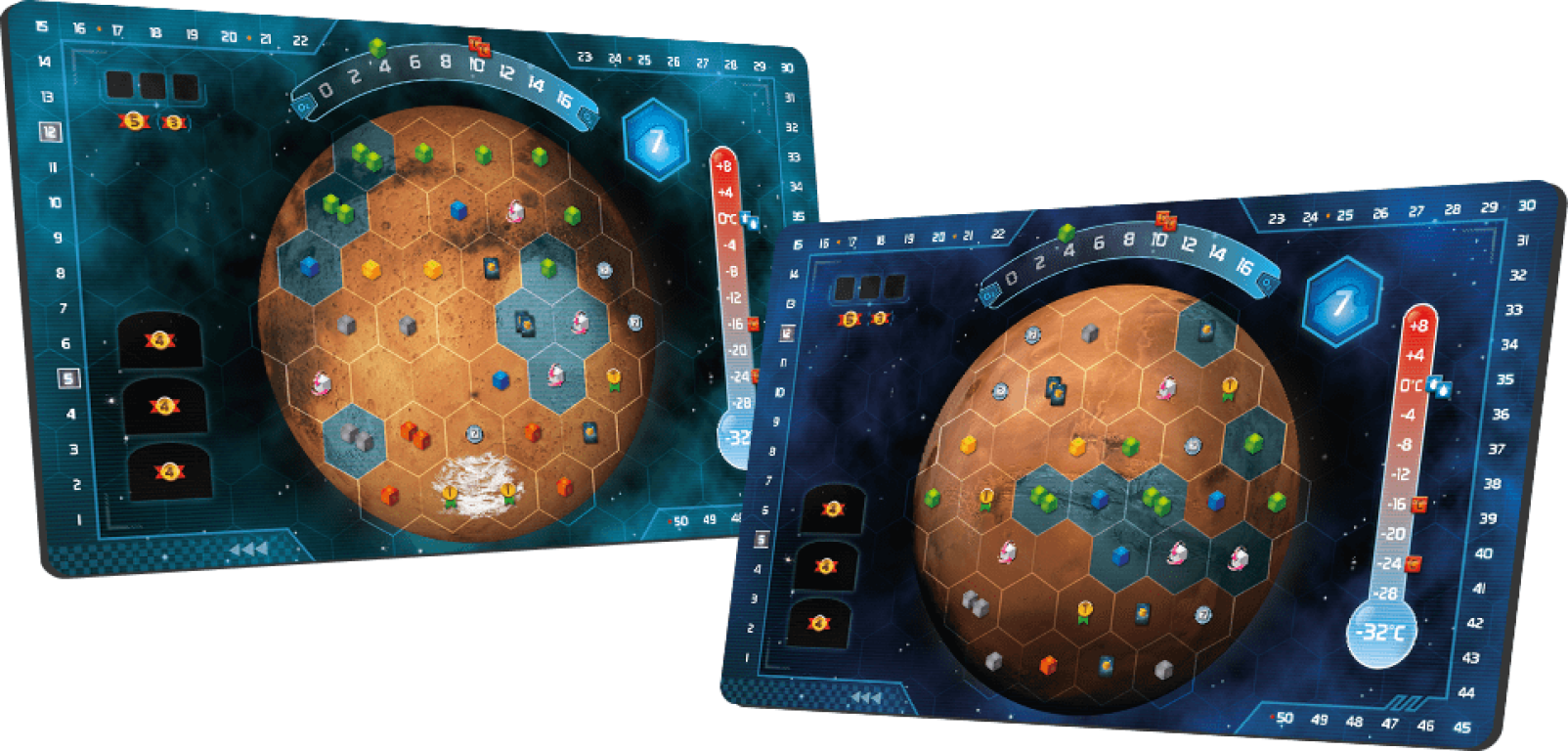 Terraforming Mars: Dice Game spielbrett