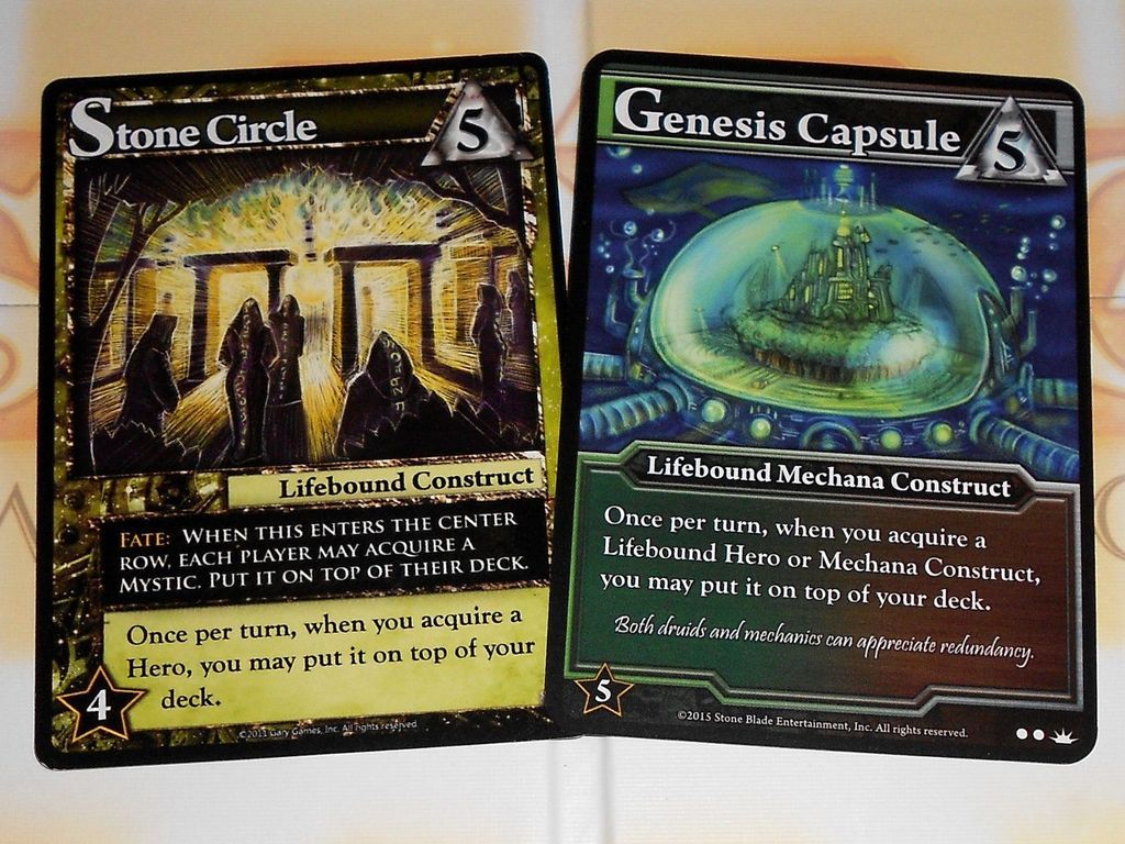 Ascension: Dawn of Champions cartes