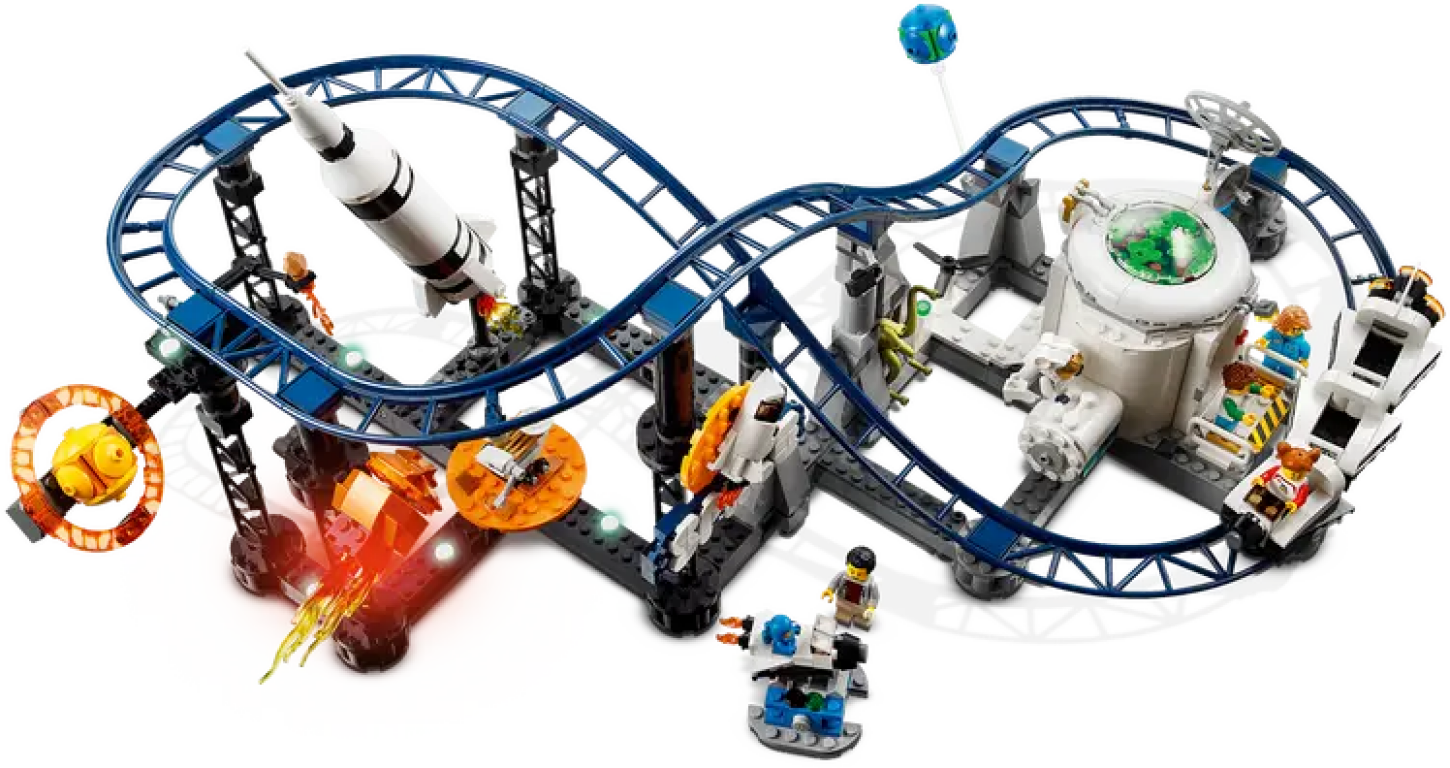 LEGO® Creator Ruimteachtbaan componenten