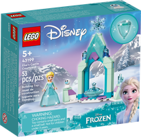 LEGO® Disney Il cortile del castello di Elsa