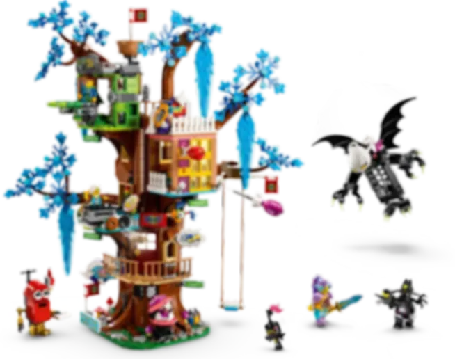 LEGO® DREAMZzz™ La cabane fantastique dans l’arbre gameplay