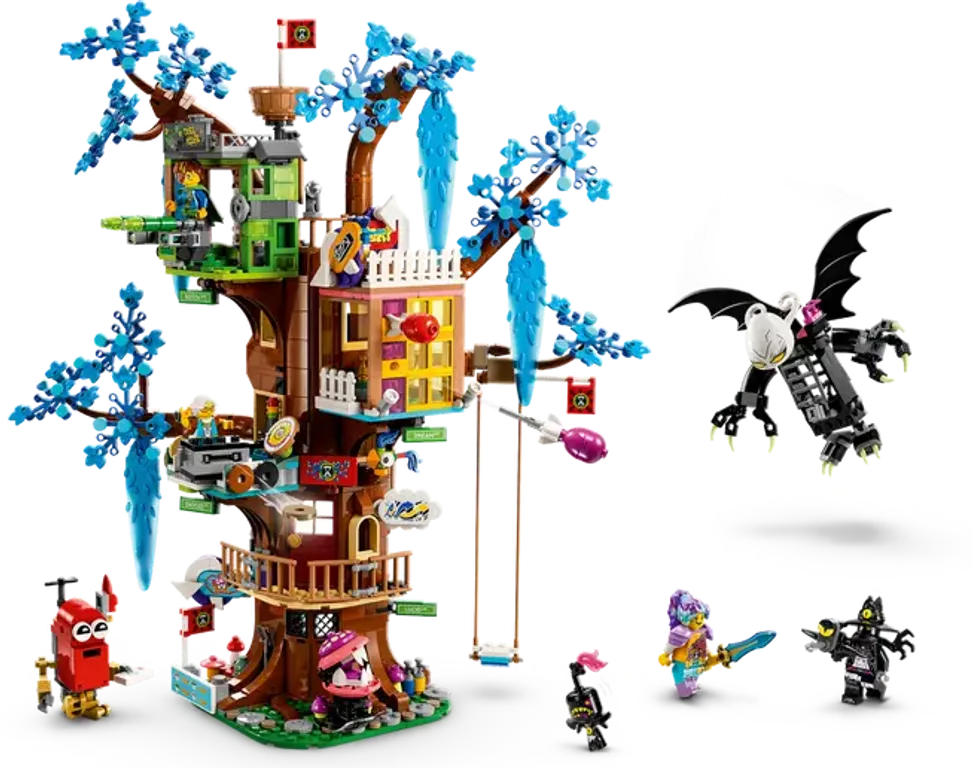 LEGO® DREAMZzz™ La cabane fantastique dans l’arbre gameplay