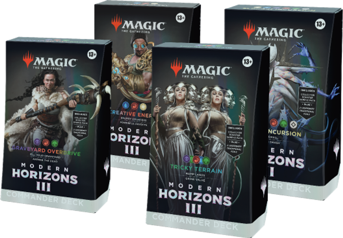 Magic : Horizons du Modern 3 - Deck Commander boîte