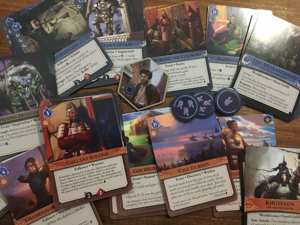 Worldbreakers: Advent of the Khanate componenten