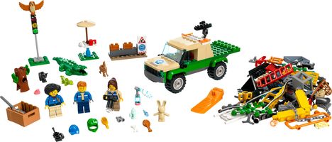 LEGO® City Missions de sauvetage des animaux sauvages