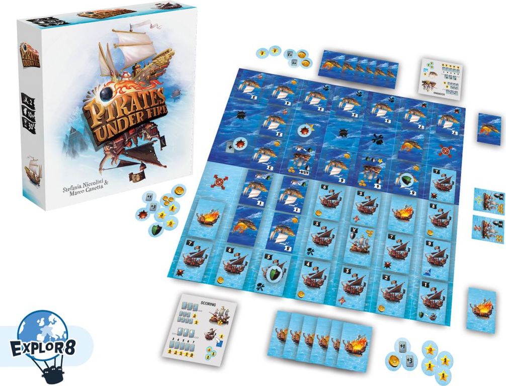 Pirates Under Fire komponenten