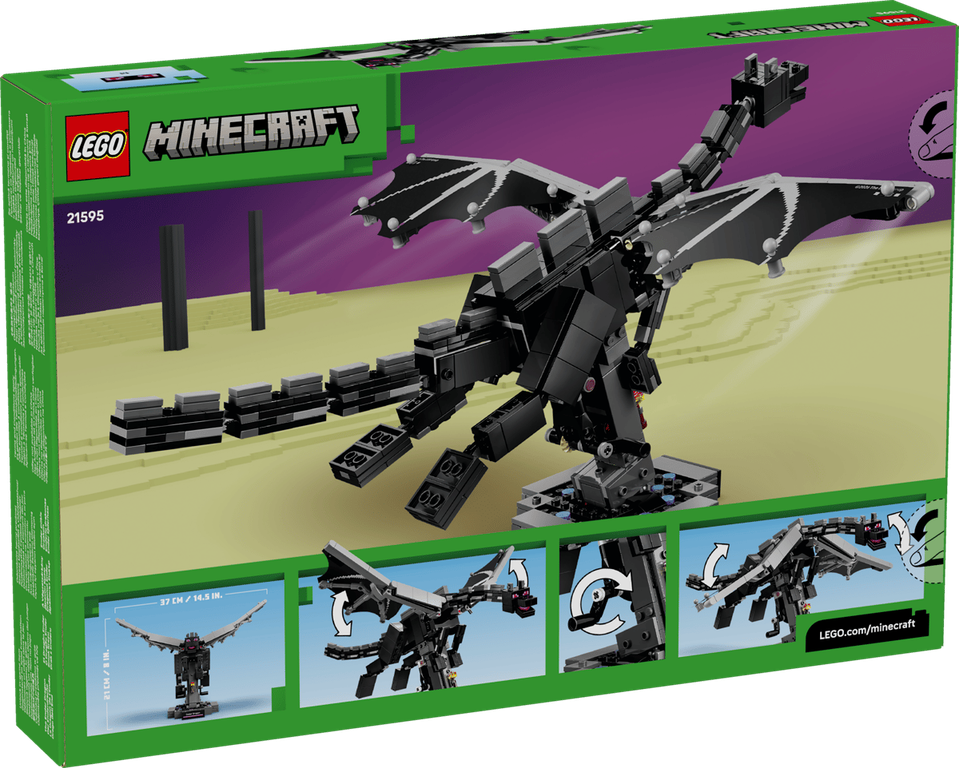 LEGO® Minecraft Der Enderdrache rückseite der box
