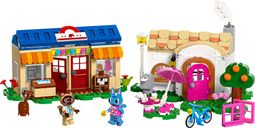 LEGO® Animal Crossing Boutique Nook et maison de Rosie composants
