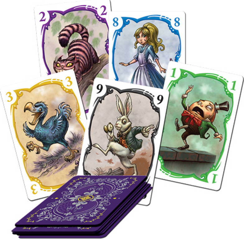 Alice in Wonderland Parade cartas