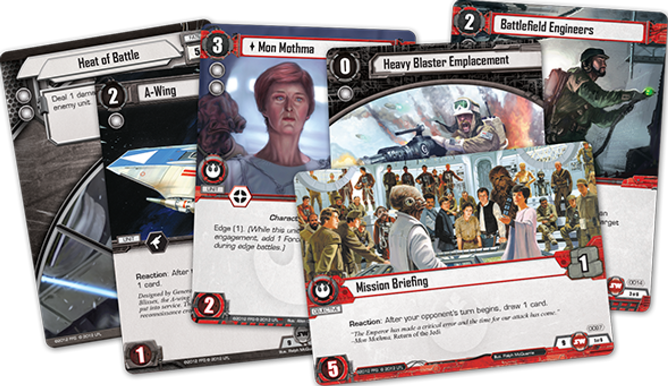 Star Wars: The Card Game cards
