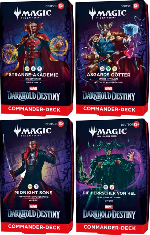Magic: The Gathering - Marvel Darkhold Destiny Commander Deck box