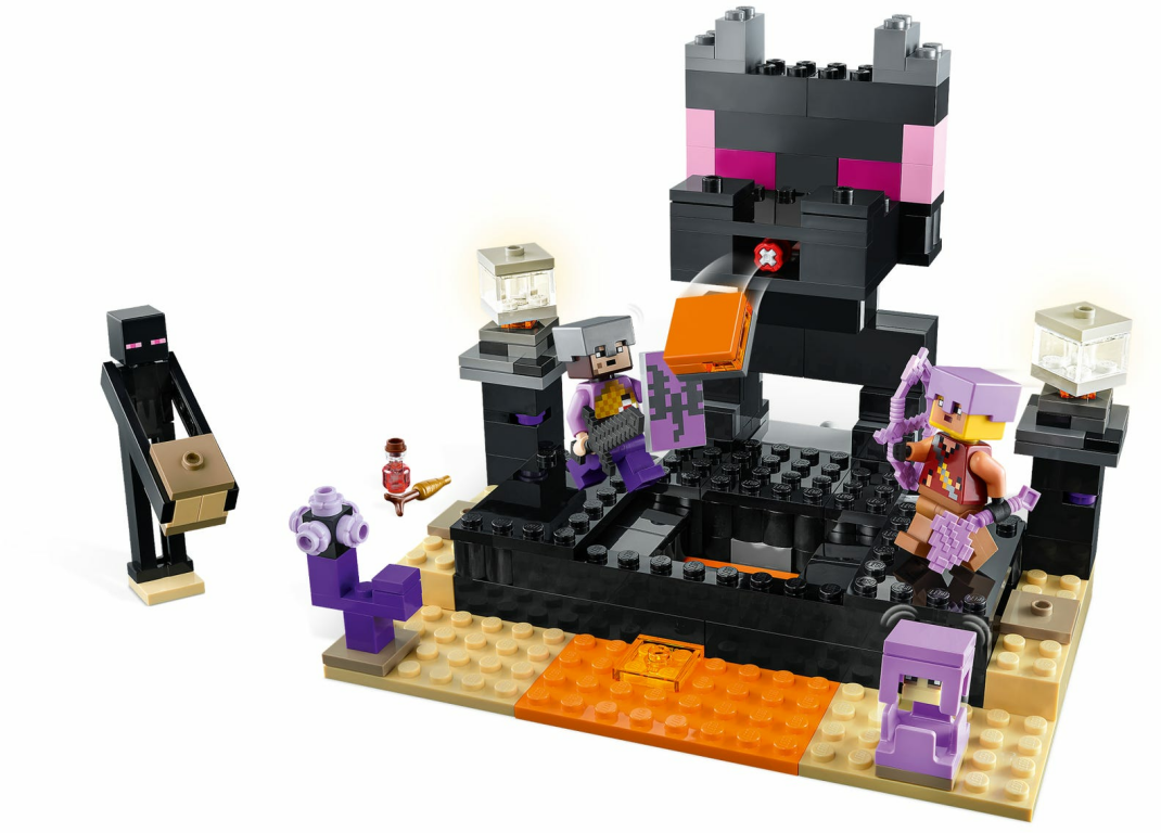 LEGO® Minecraft The End Arena components