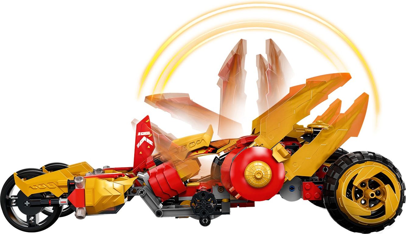 LEGO® Ninjago Kai’s Golden Dragon Raider vehicle