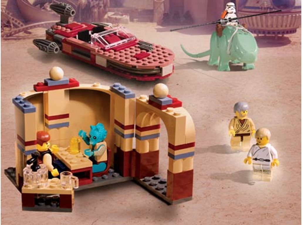 LEGO® Star Wars Mos Eisley Cantina components