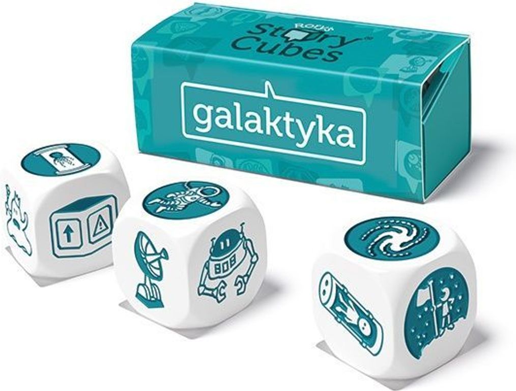 Rory's Story Cubes: Intergalactic composants