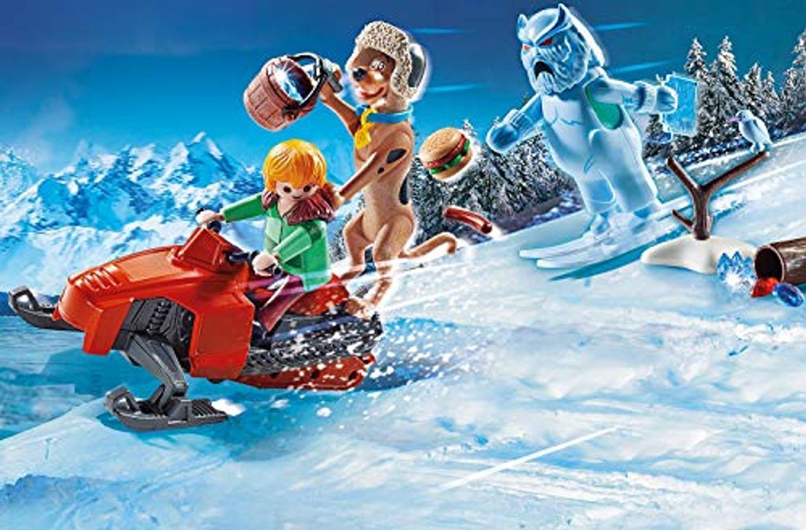 Playmobil® SCOOBY-DOO! Adventure with Snow Ghost gameplay