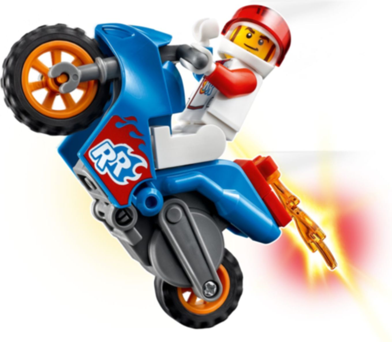 LEGO® City Raket stuntmotor speelwijze