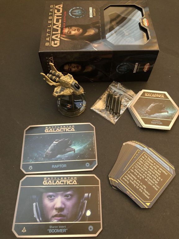 Battlestar Galactica: Starship Battles – Boomer Raptor composants