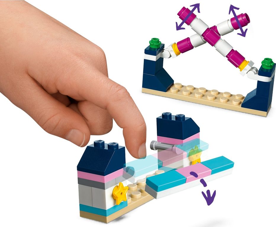 LEGO® Friends La gara di equitazione di Stephanie componenti