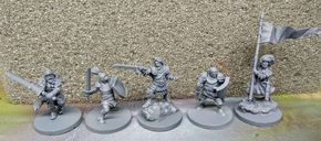 Time of Legends : Joan of Arc miniatures