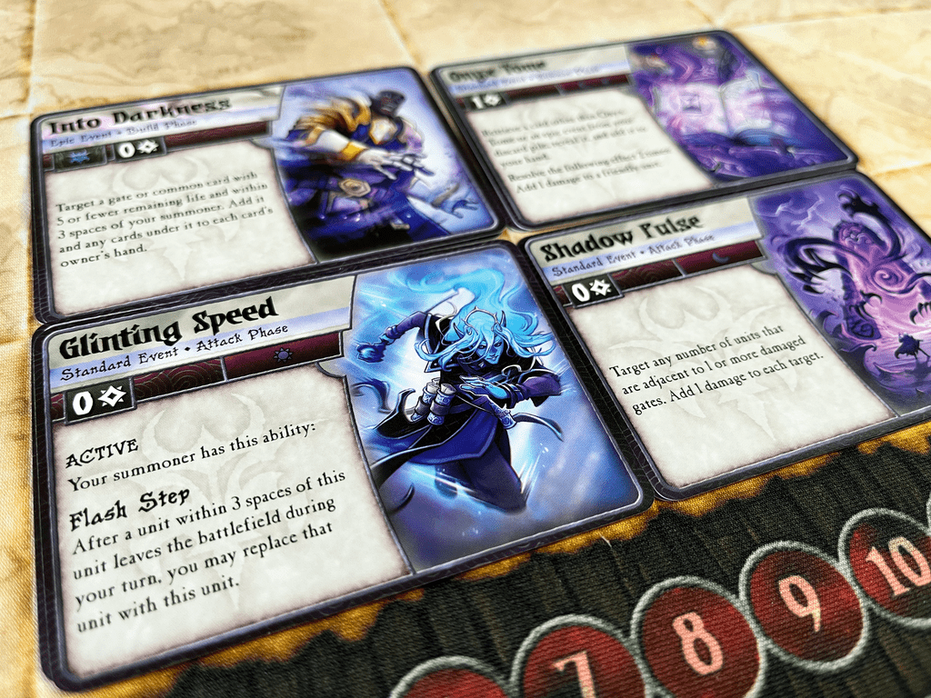 Summoner Wars (Second Edition): Shadow Elves Faction Deck kaarten