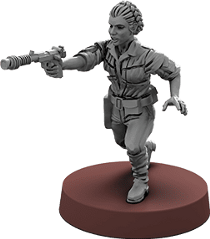 Star Wars: Legion - Leia Organa Commander Expansion miniatura