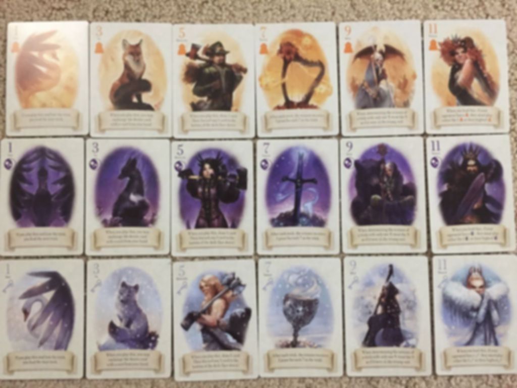 The Fox in the Forest cards