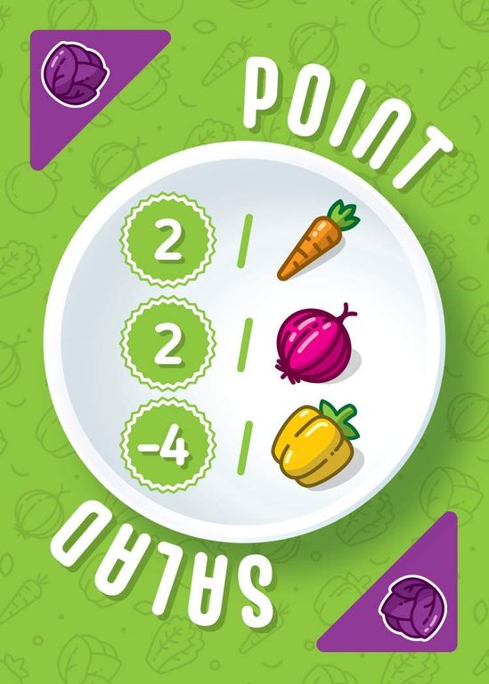 Salade 2 points cartes