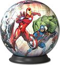 3D puzzelbal - Avengers