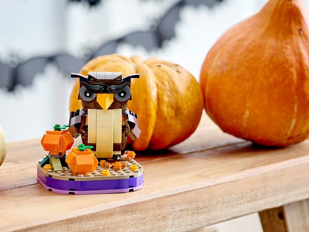 LEGO® BrickHeadz™ Halloweenuil speelwijze