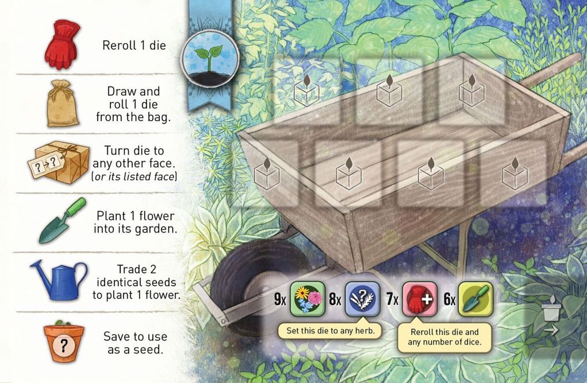 Herbaceous Sprouts game board