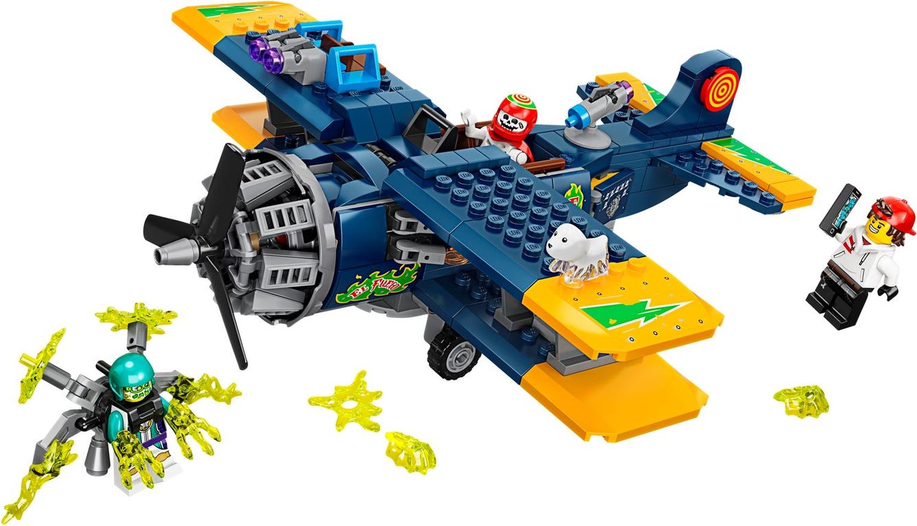 LEGO® Hidden Side El Fuego's Stunt Plane components