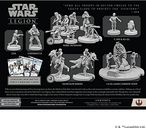Star Wars: Legion - Rebel Unit: Echo Base Defenders Battle Force parte posterior de la caja