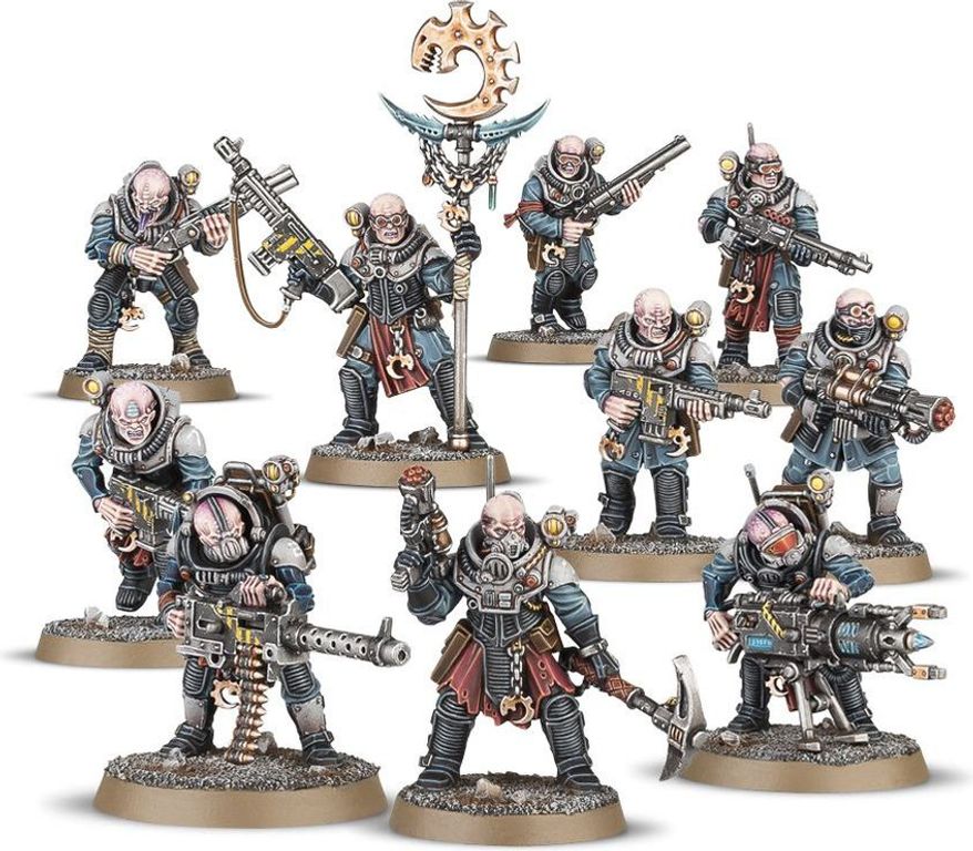 Warhammer 40,000 - Neophyte Hybrids miniatures