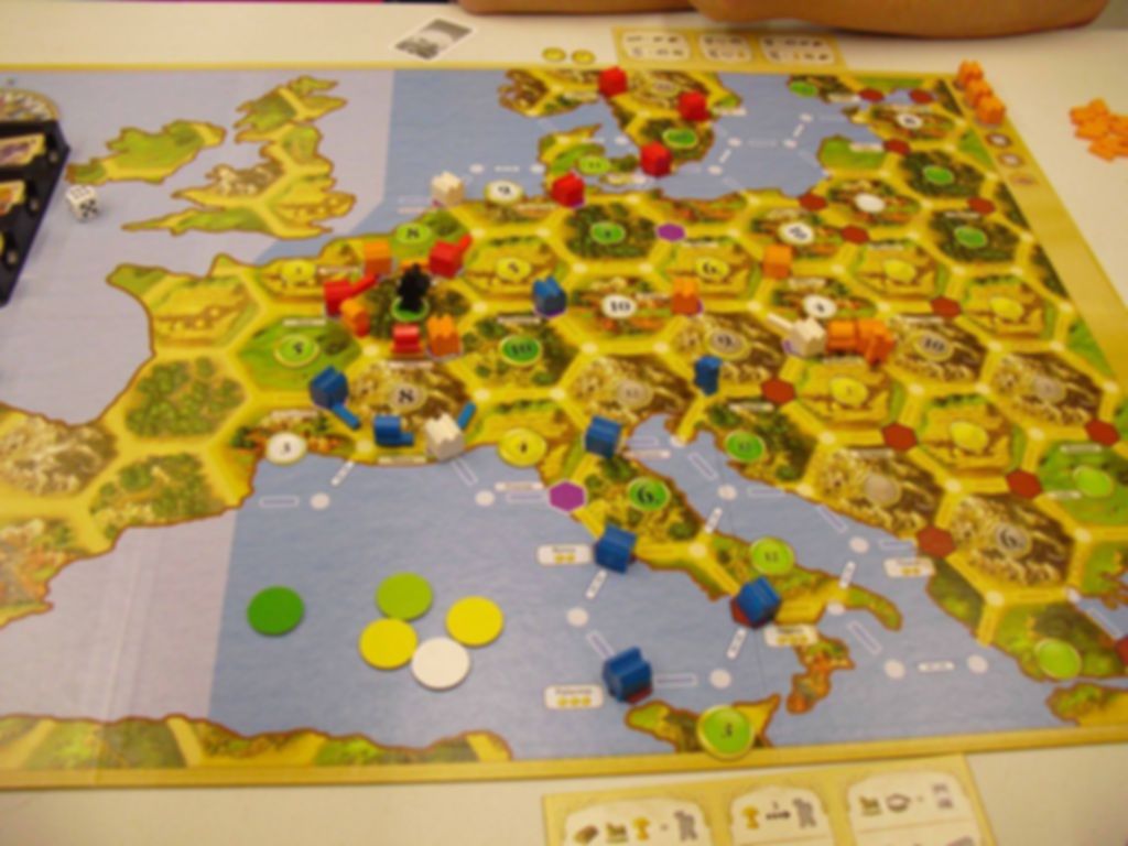 De Kolonisten van Catan: Europa ontwaakt speelwijze