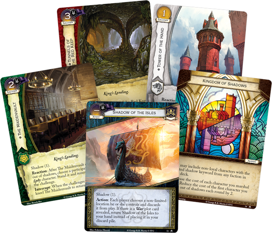 A Game of Thrones: The Card Game (Second Edition) – Beneath the Red Keep kaarten