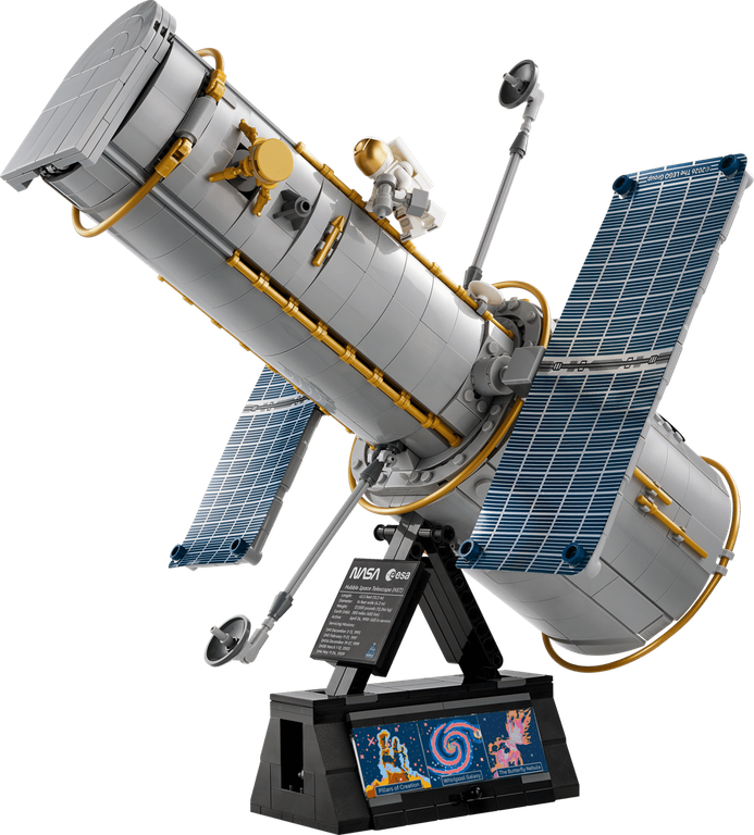 LEGO® Icons Hubble Space Telescope components