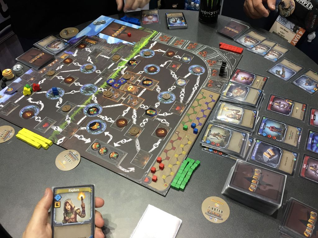 Clank!: Una aventura de construcción de mazos partes