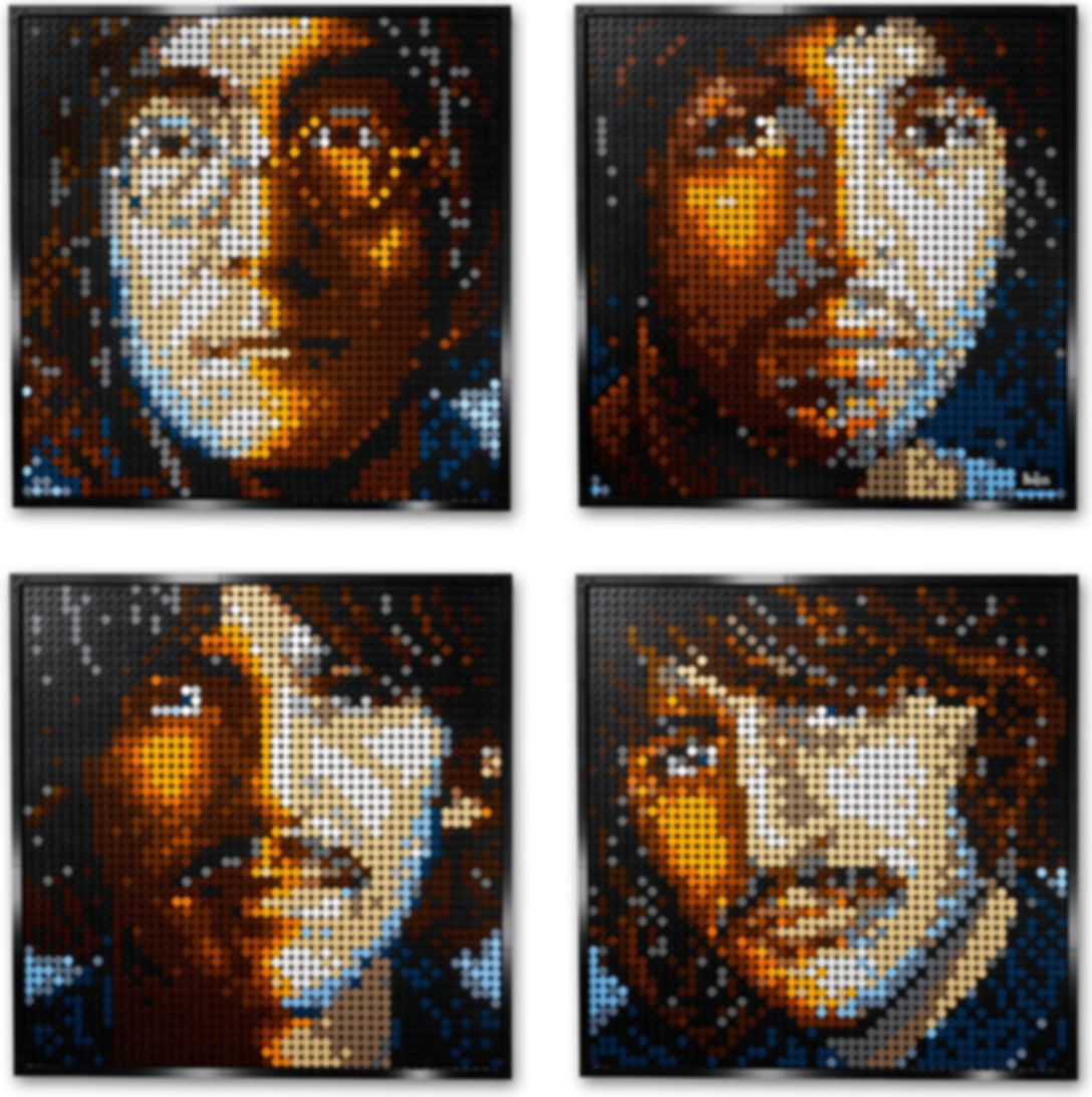 LEGO® Art The Beatles componenten