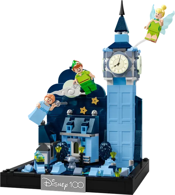 LEGO® Disney Peter Pan & Wendy's Flight over London components