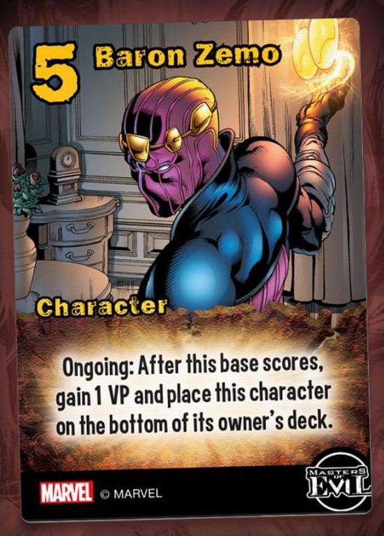 Smash Up: Marvel karte